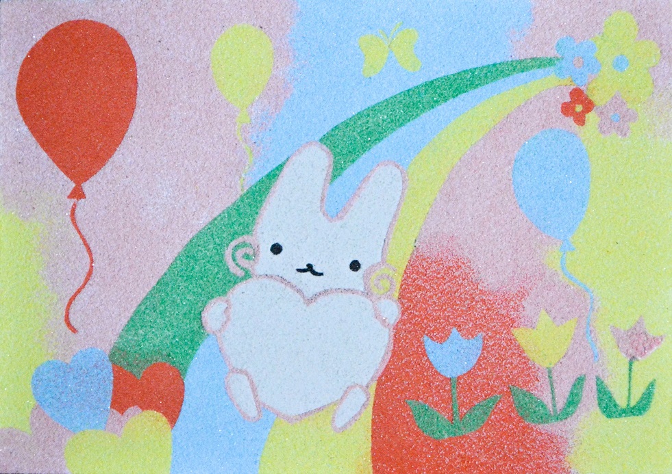 受付終了 財団キッズ ワークショップvol 68 砂絵でくるりんを描こう 公益財団法人立川市地域文化振興財団